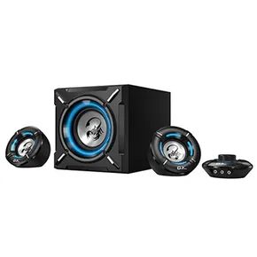 Genius reproduktory SW-G2.1 1000, 2.1, 26W, černé, ovládání hlasitosti, modře podsvícené,